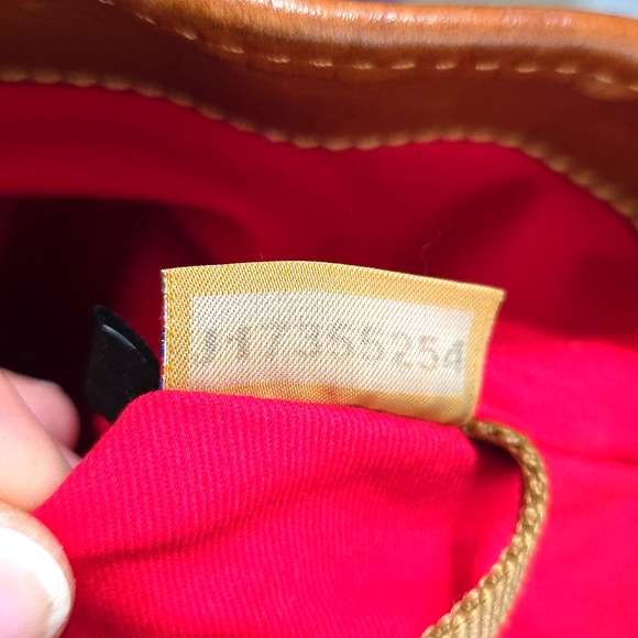 Dooney & Bourke Tan Pebbled Leather Kristen Satchel - Picture 8 of 16